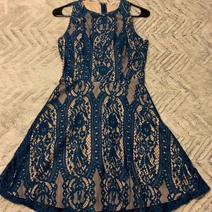 Lace cocktail dress